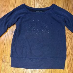 Women’s Cider + Salt, Navy, Bear Star Constellation Sweatshirt, Size: Small